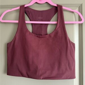 Girlfriend Collective Paloma Ribbed Racerback Bra